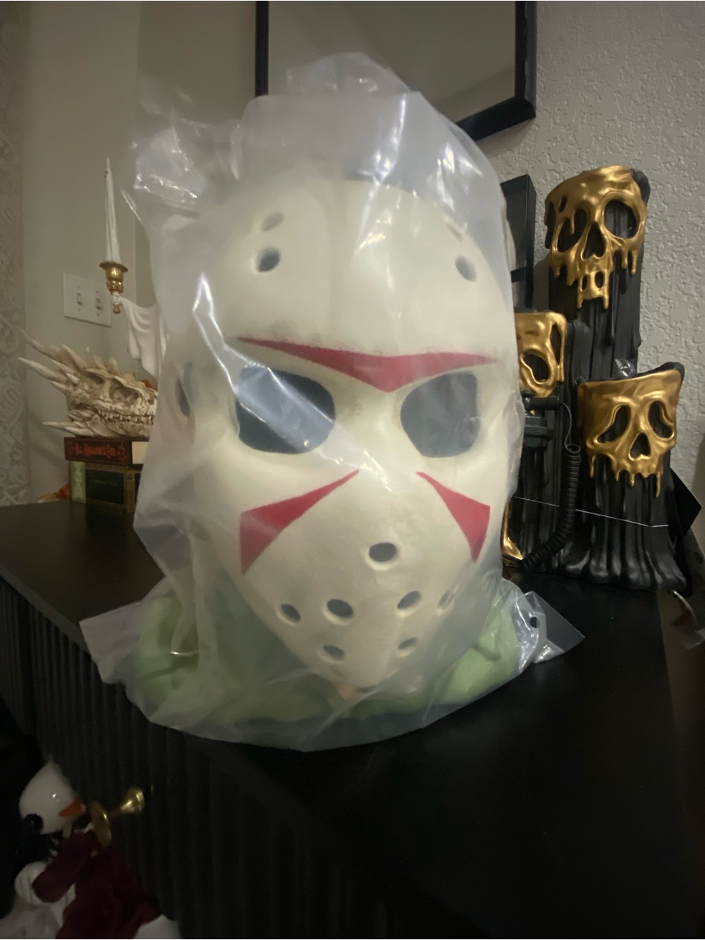 Jason Friday the 13th Hockey Mask Halloween popcorn bucket - Cinemark